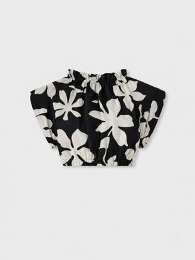 Lem Lem By Liya Kebede Muna Sea Floral Crop Top